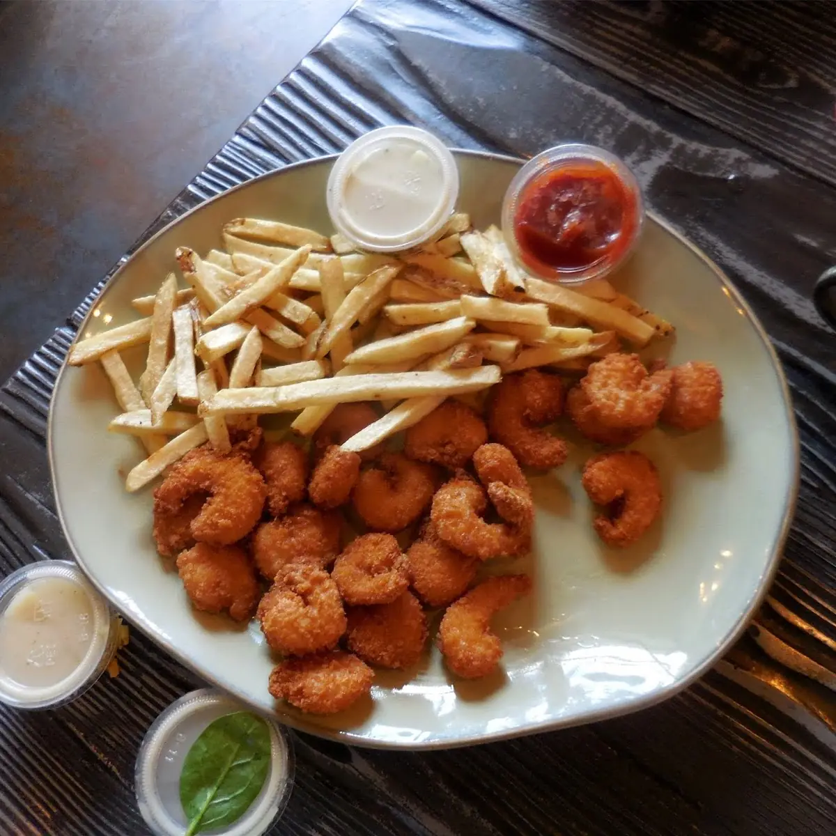 Fried Shrimp and Fries