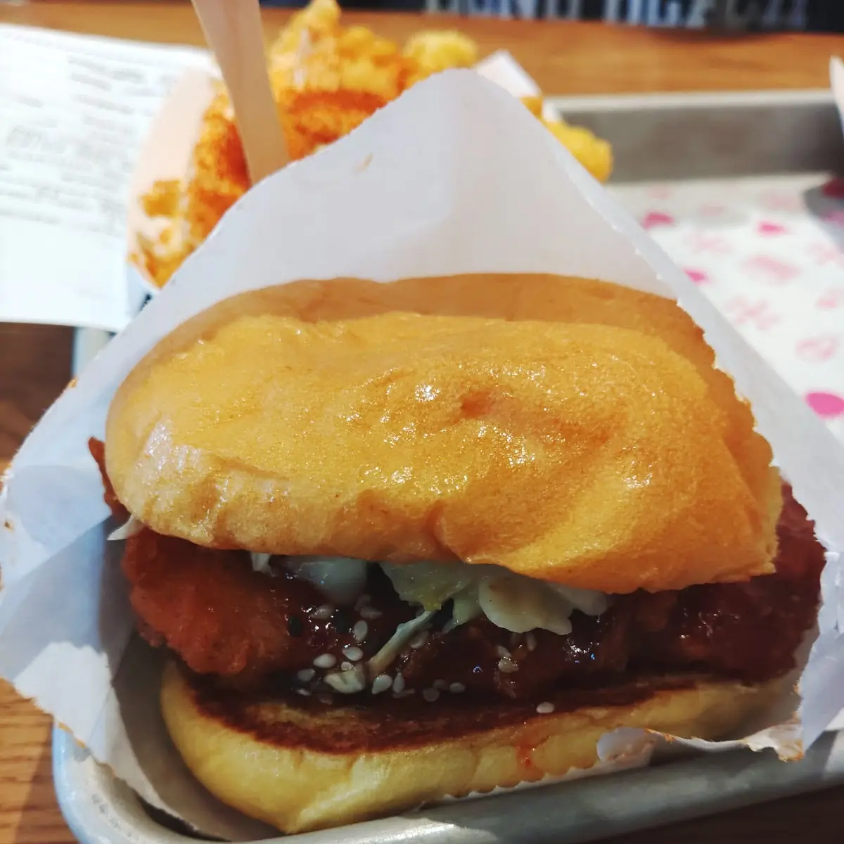 Korean BBQ Chicken Sandwich