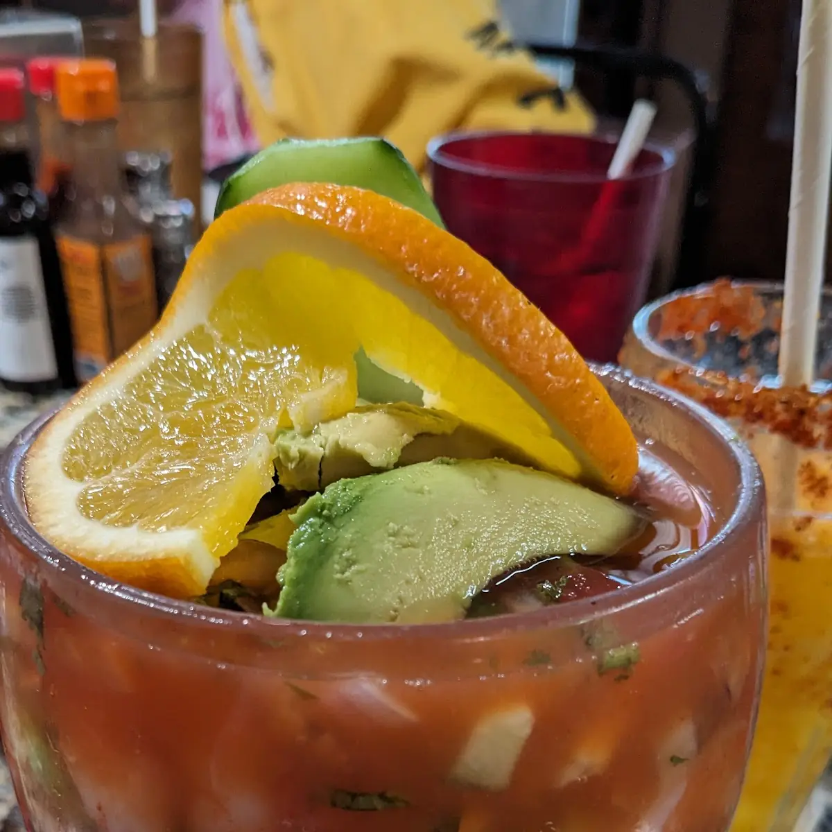 Two Shrimp Cocktails