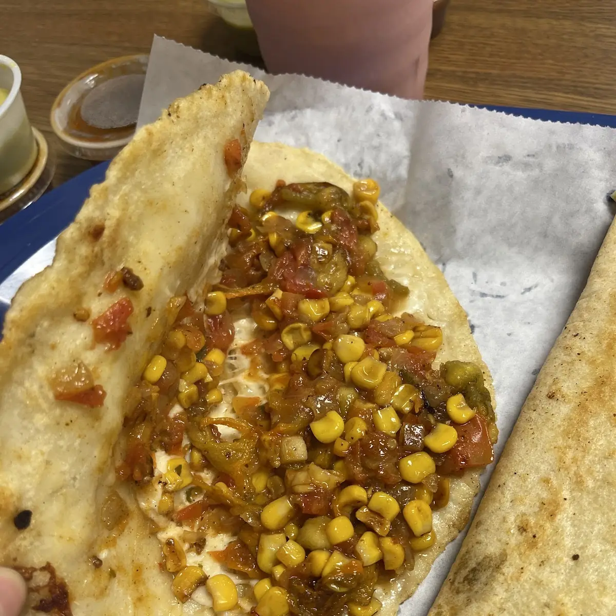 Quesadilla de Maíz Corn Quesadilla