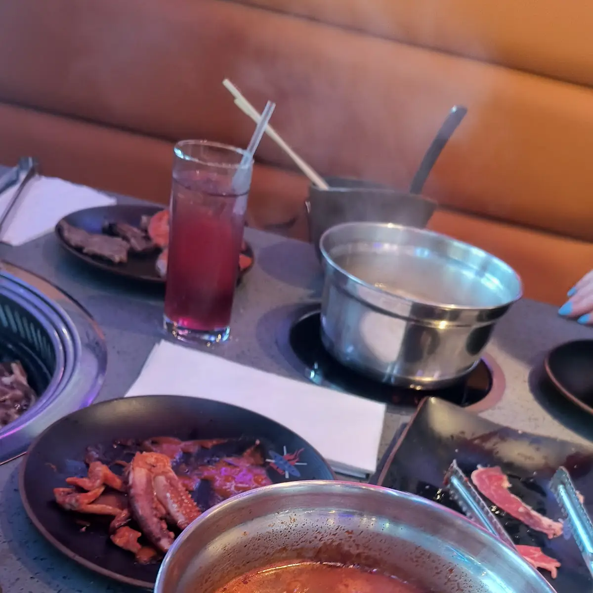 Hot Pot with Sliced Beef