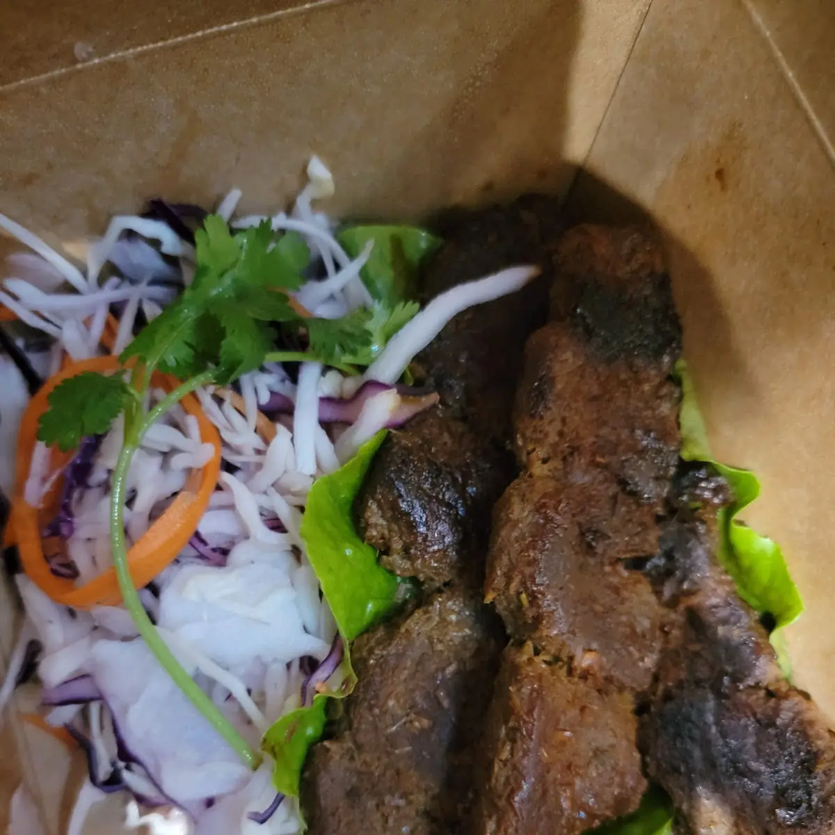 Chicken Pho & Beef Scewr