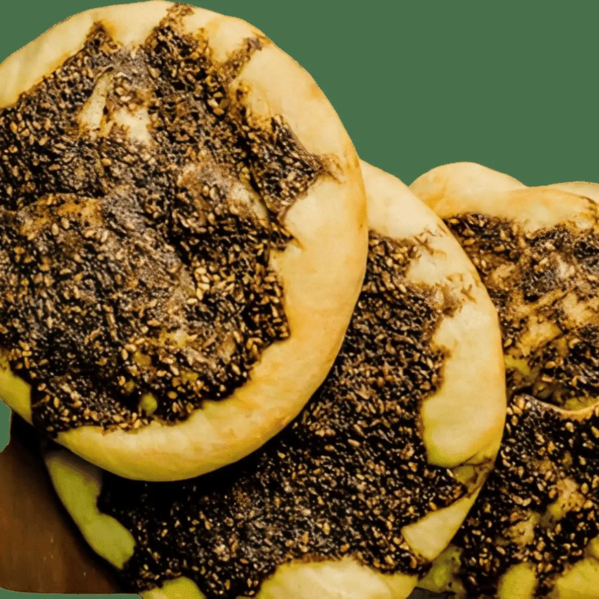 Zaatar Bread Sesame Seed