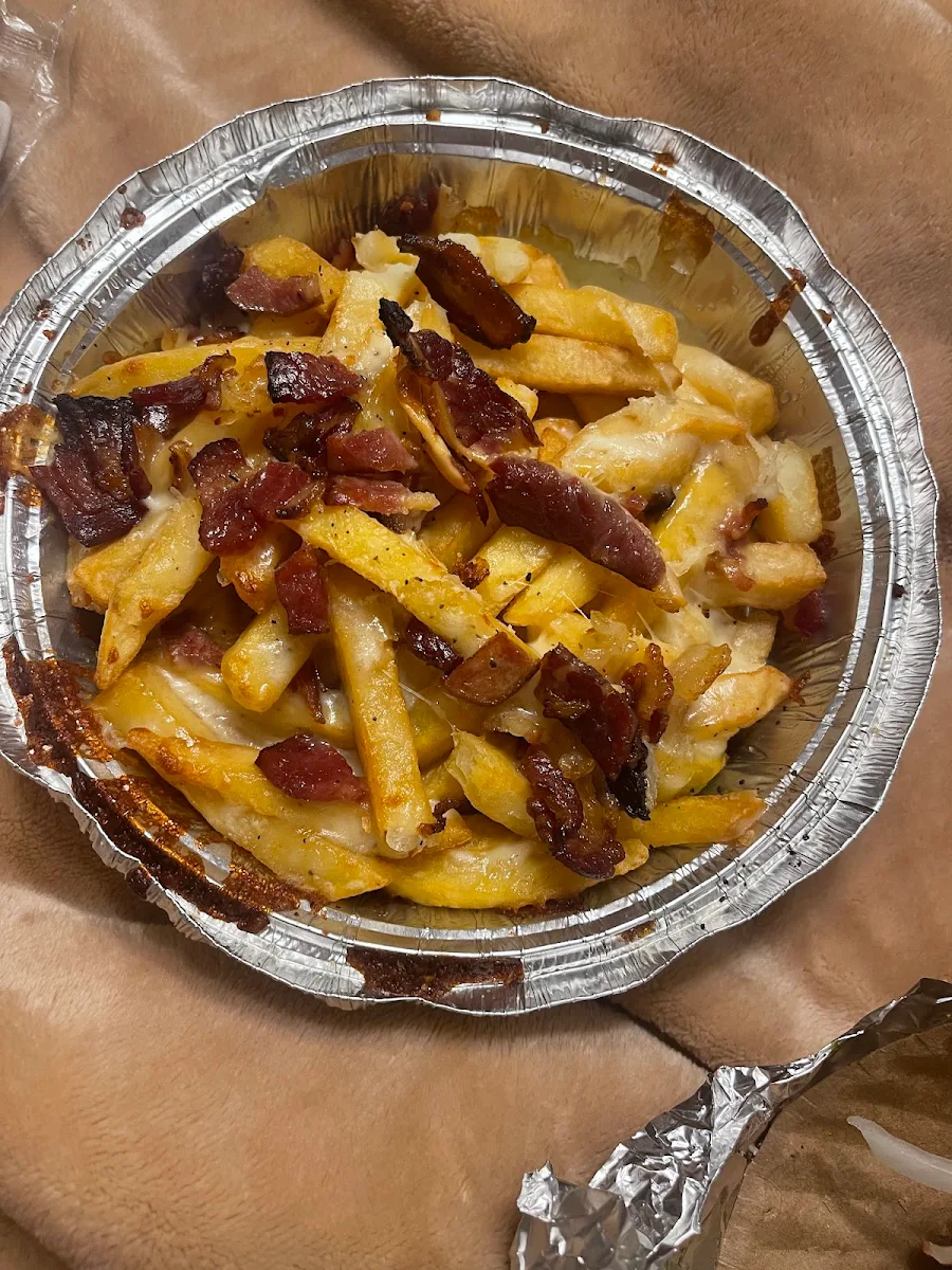 Cheese Fries with Bacon