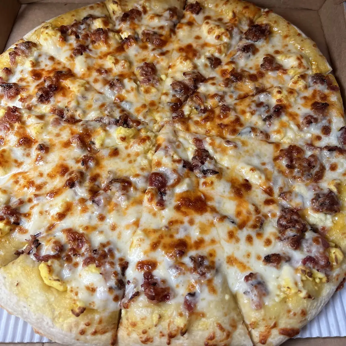 Sausage Breakfast Pizza