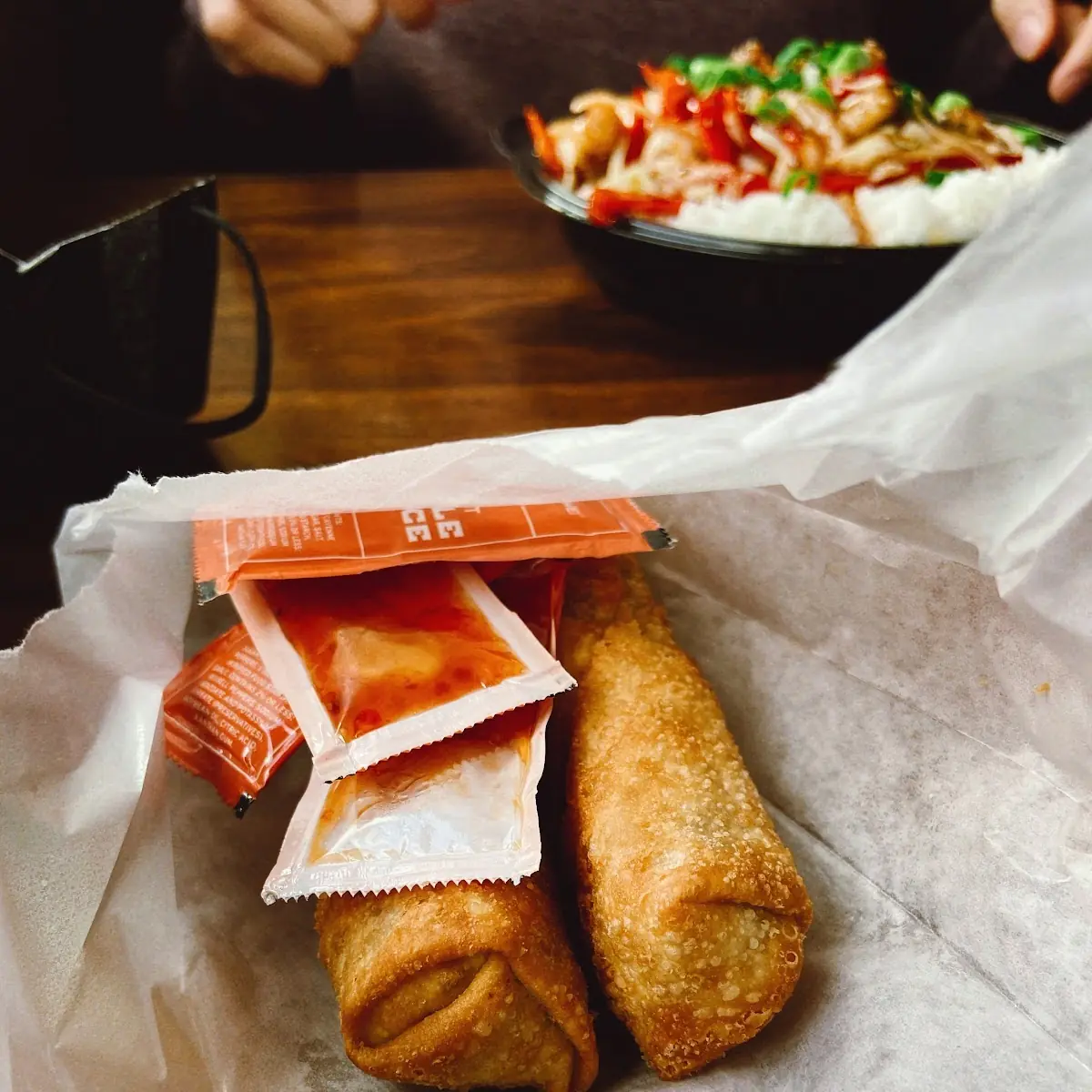 Pork or Chicken Egg Rolls