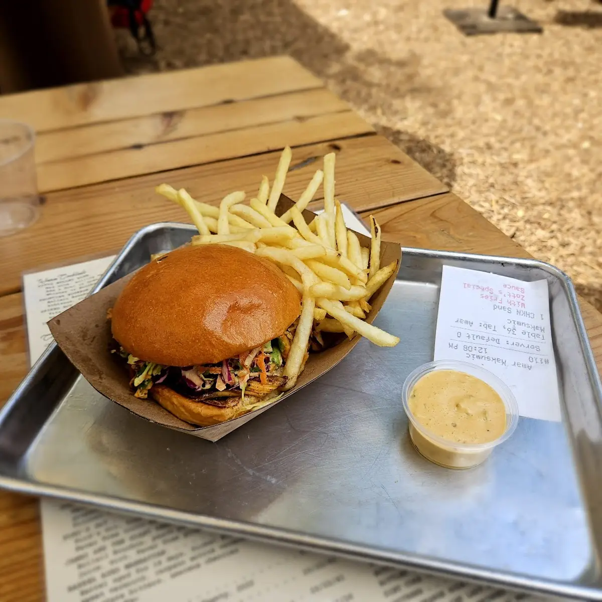Pulled BBQ Chicken Sandwich