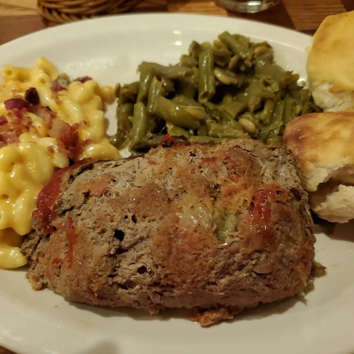 Meatloaf and Mac & Cheese