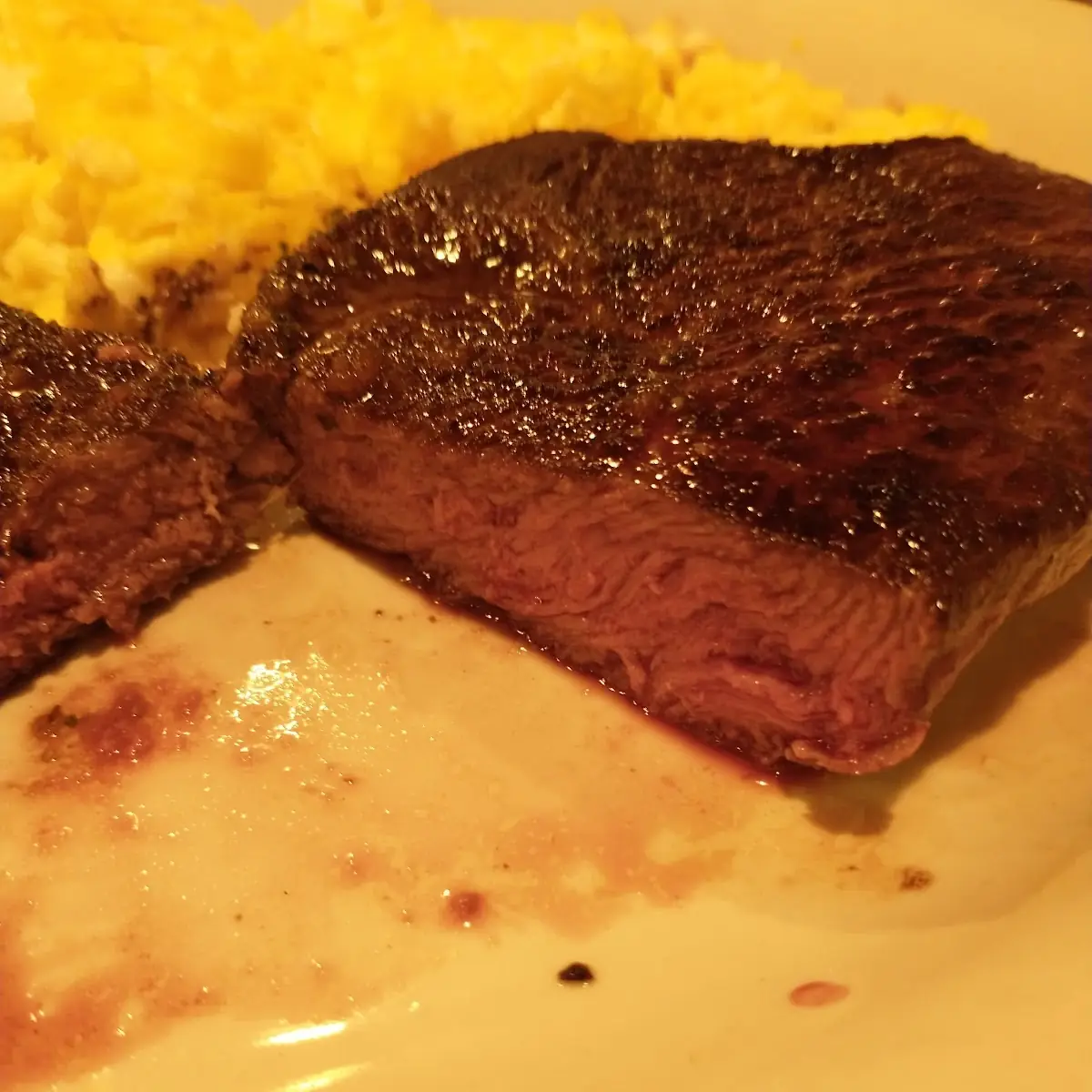 New York Strip Steak & Eggs