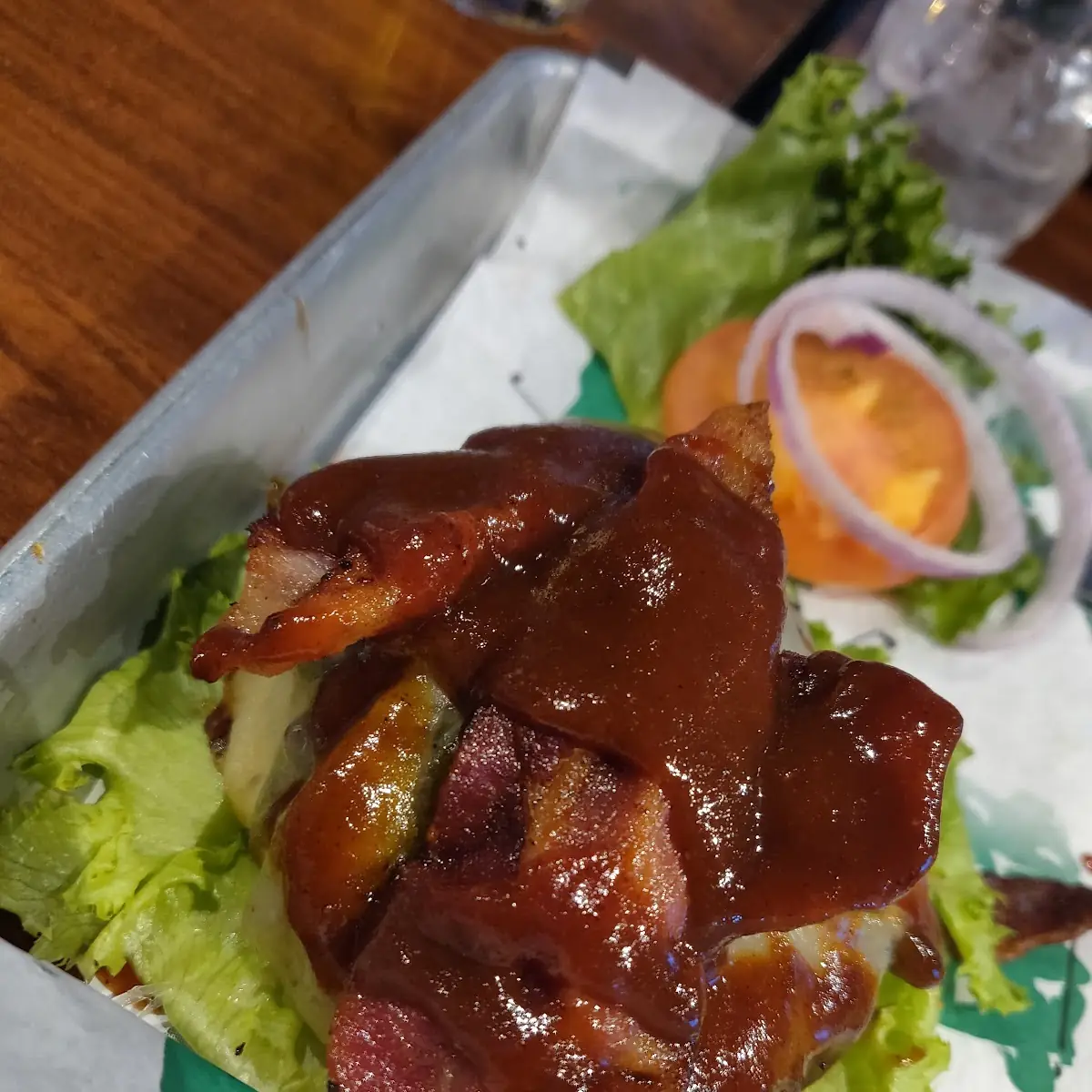 Jalapeno BBQ Bacon Burger