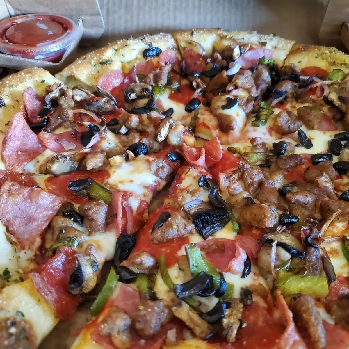 Super Supreme Stuffed Crust