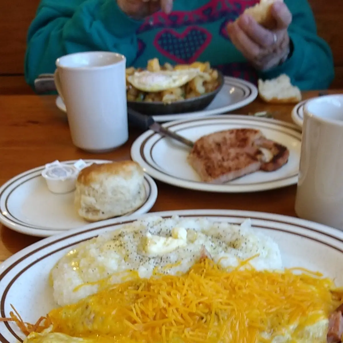Western Omelette w Grits