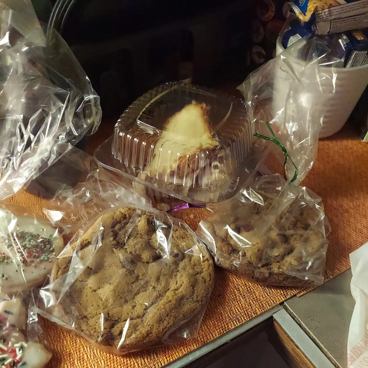 Chocolate Chip Cookie Chocolate Chip Pecan Cookie Vanilla Pound Cake