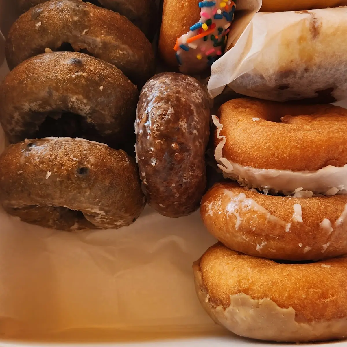 Blueberry Cake Donuts