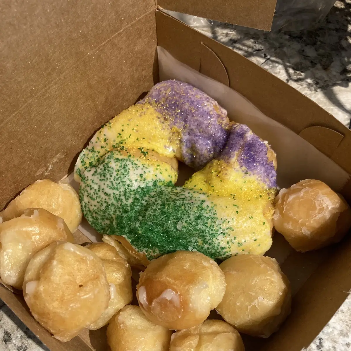 Mardi Gras Donut