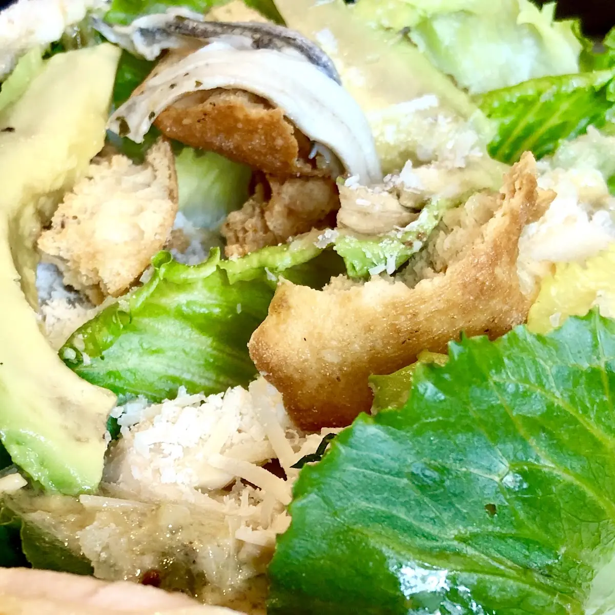 Roasted Chicken Caesar Salad