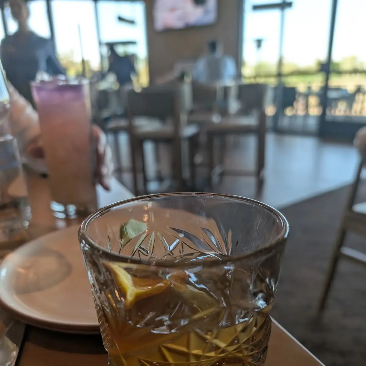 Pistachio Old Fashion