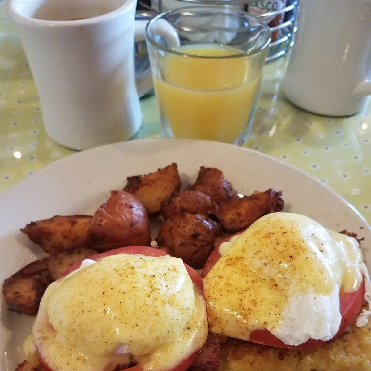 Cajun Eggs Benedict