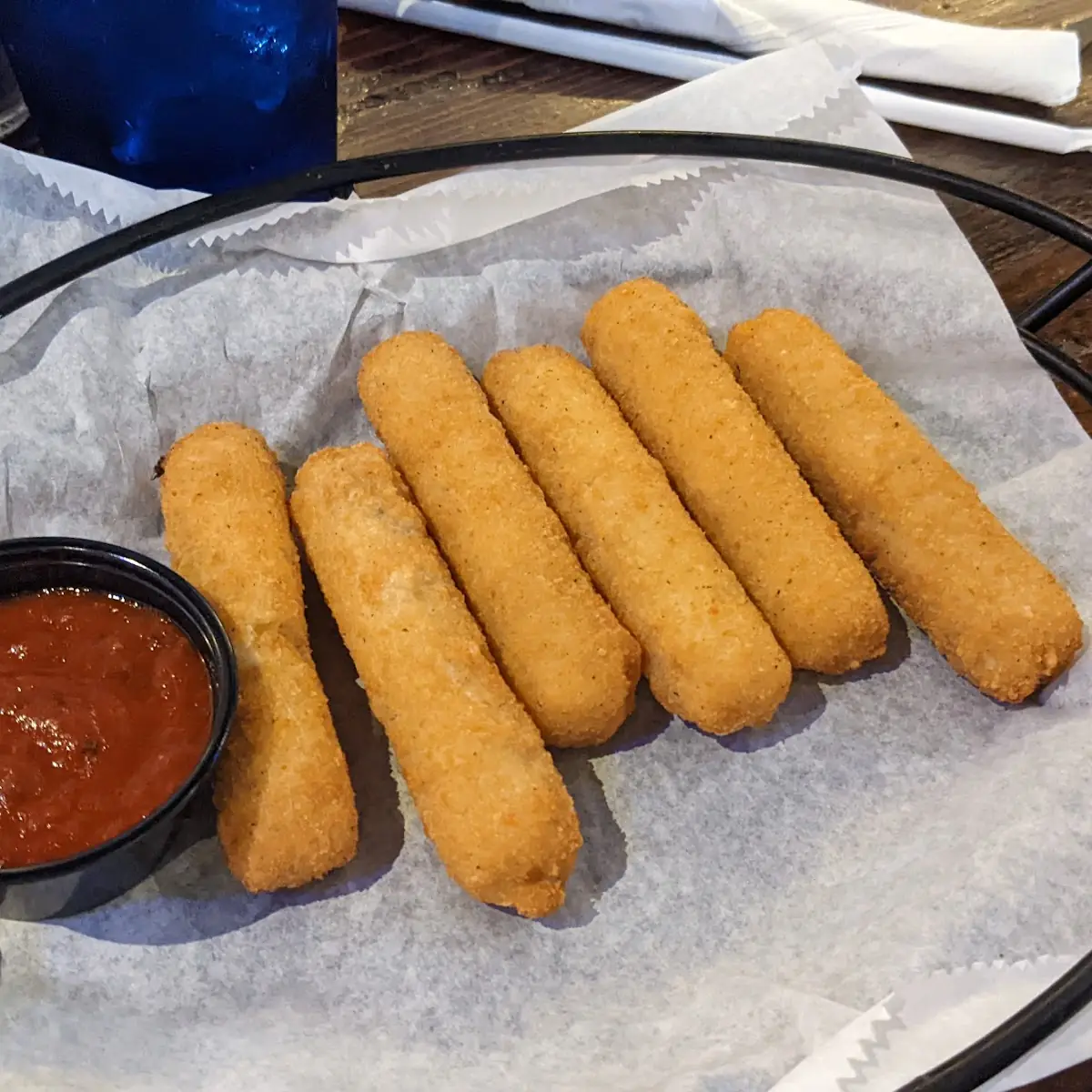 Fried Mozzarella Sticks