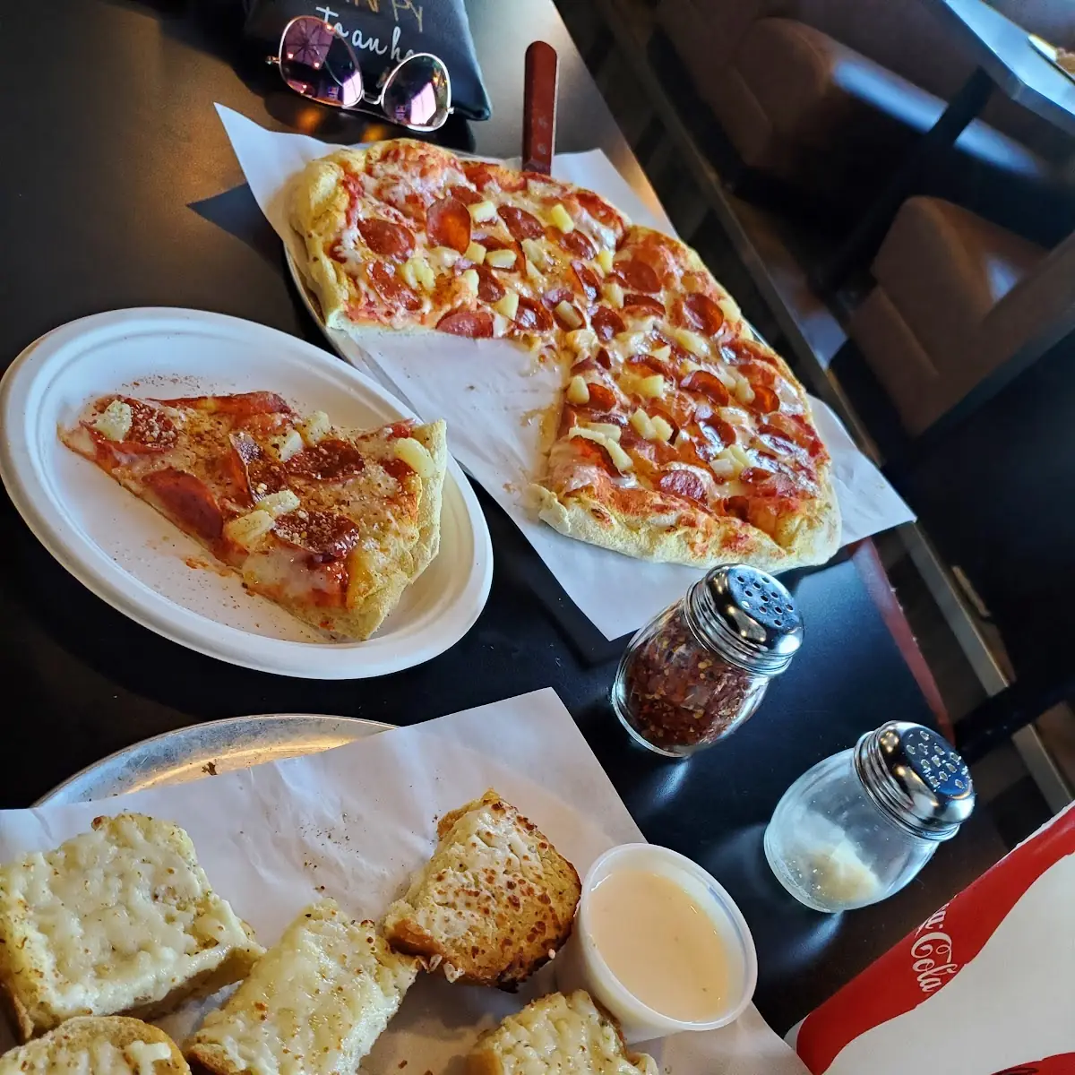 Pineapple Pepperoni Pizza
