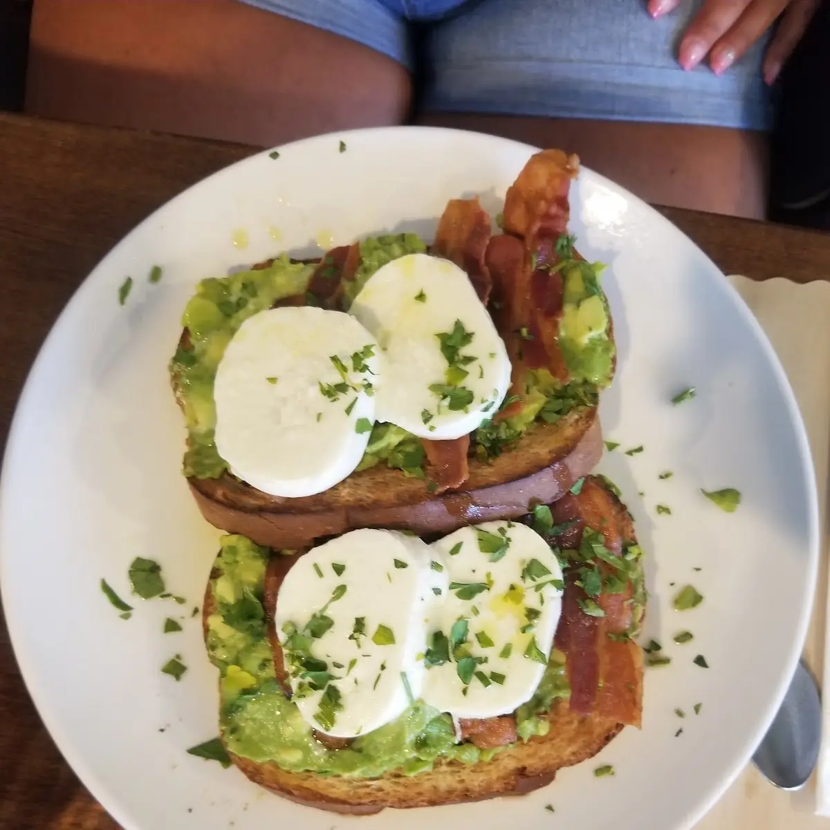 Everything Seed Bacon Sriracha Avocado Toast