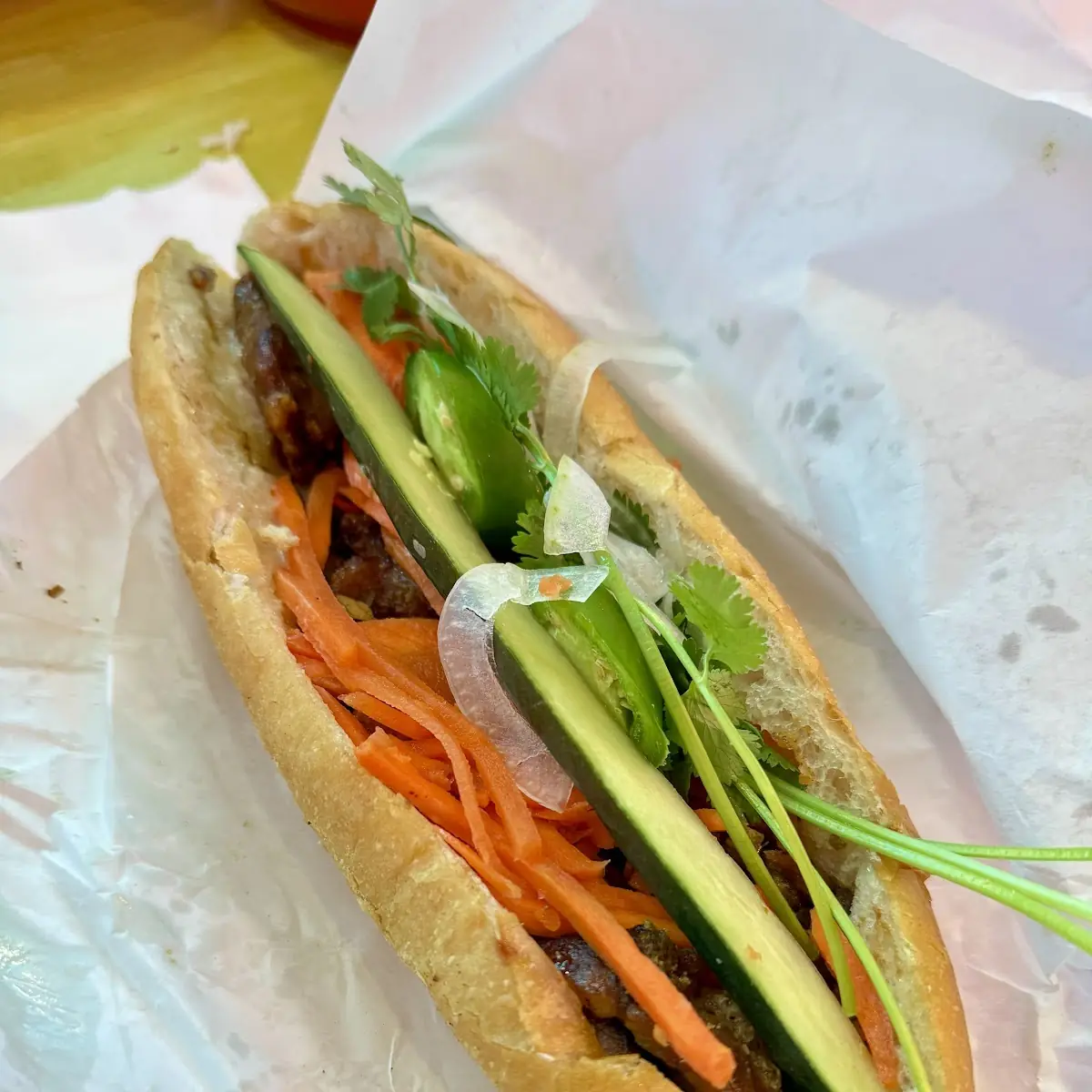 Beef Banh MI Sandwich