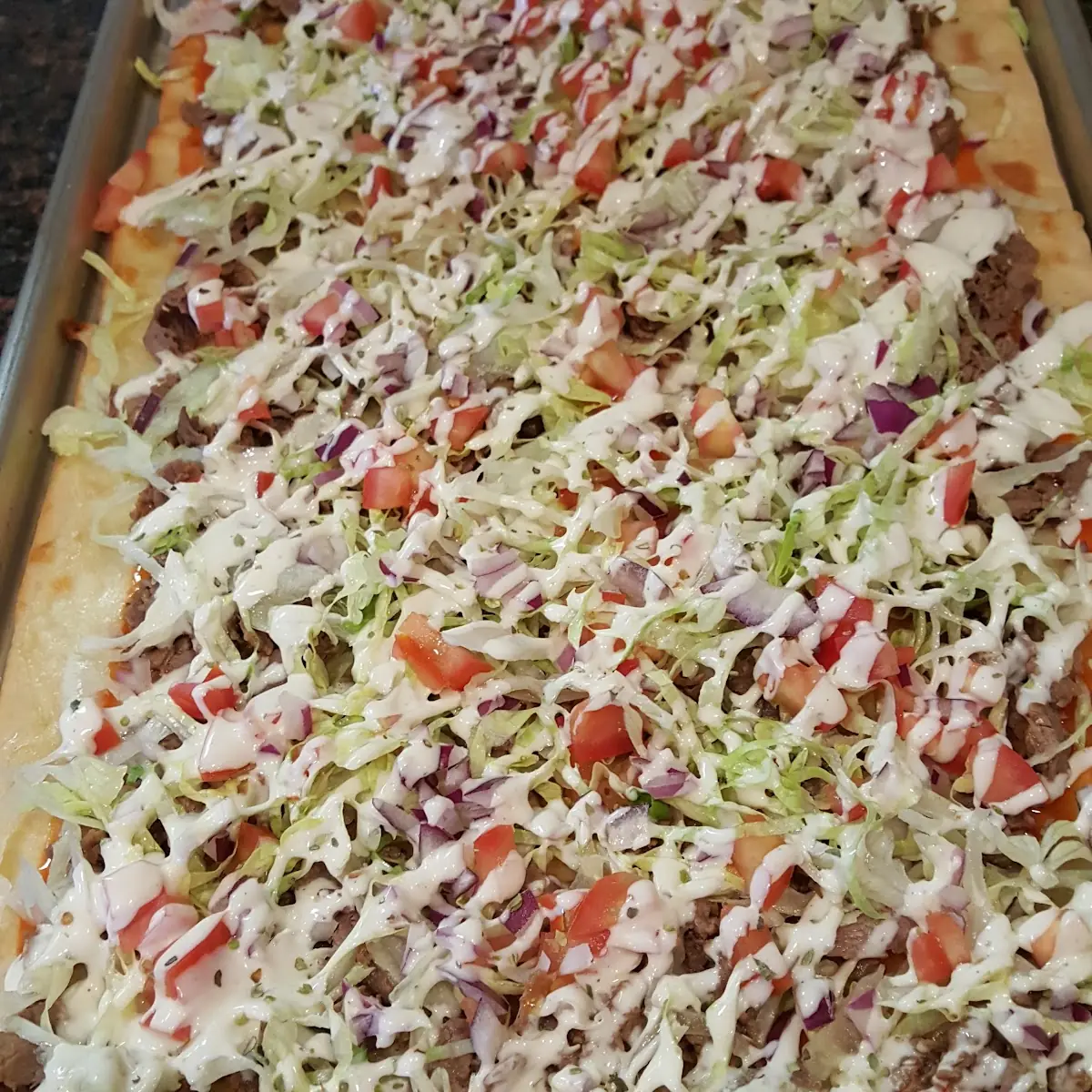 Taco Pizza