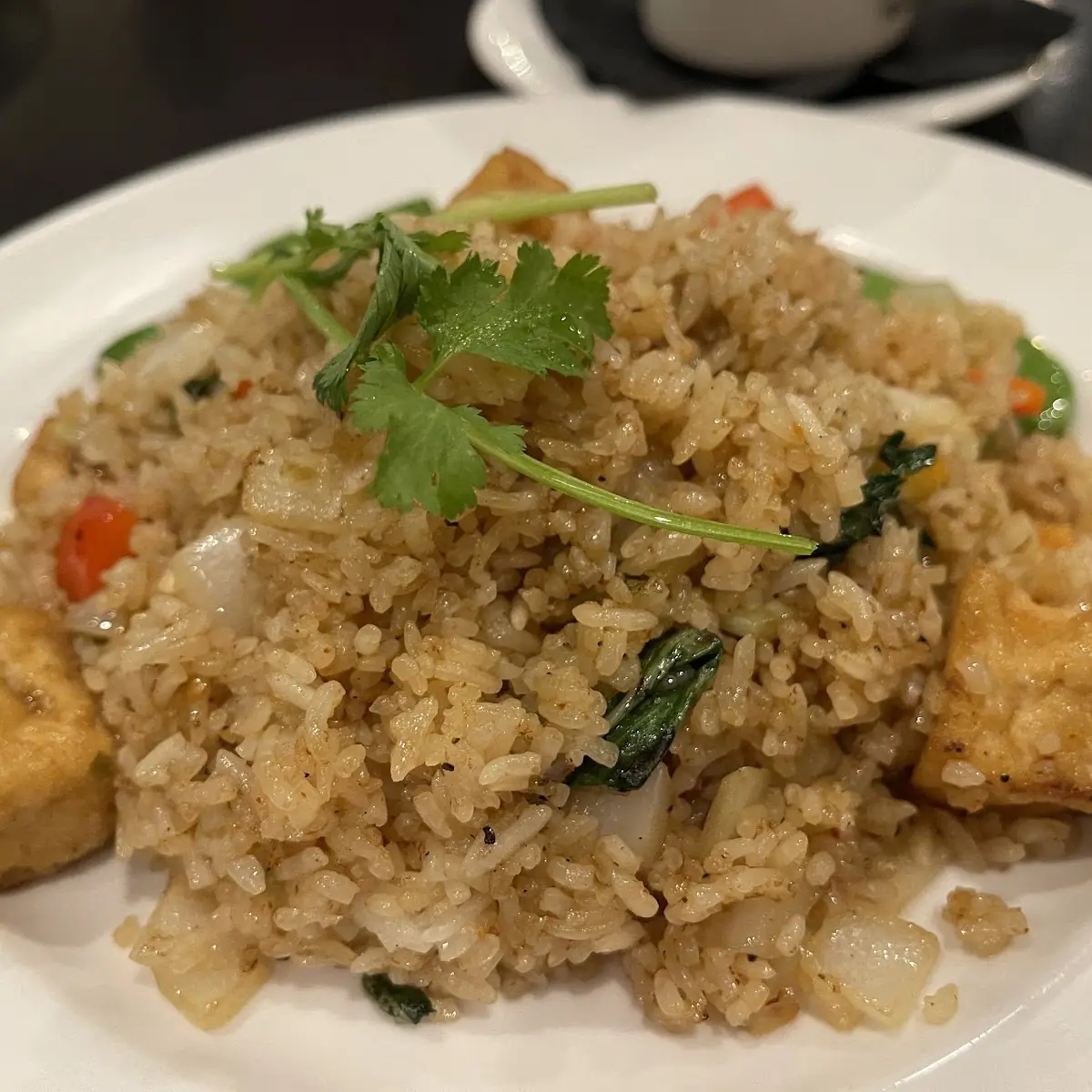 Tofu Vegetable Fried Rice
