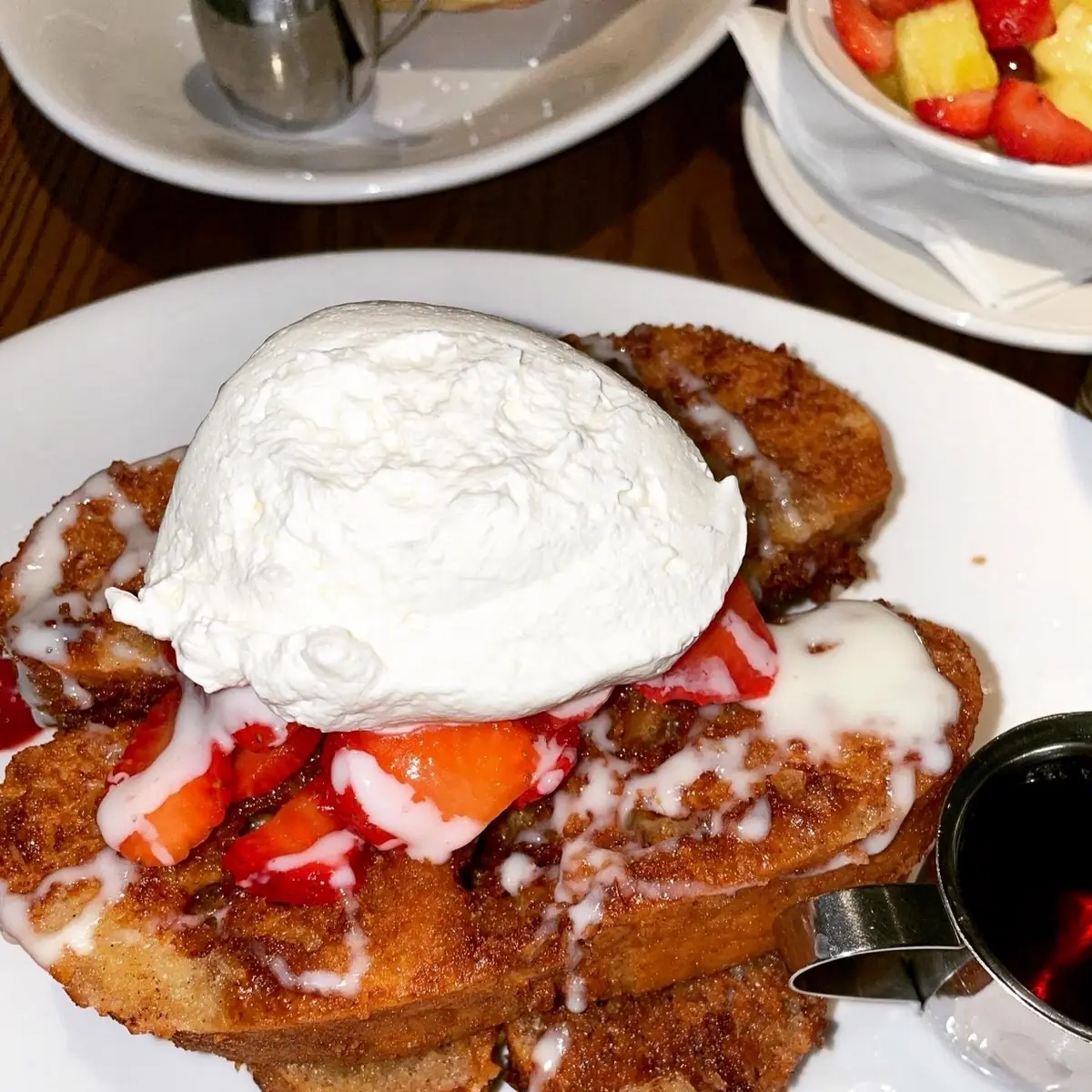 Strawberries & Cream French Toast