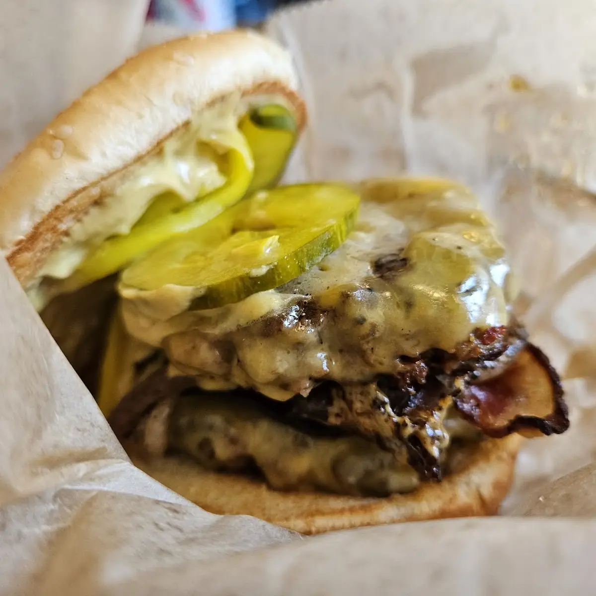 Double Bacon Burger