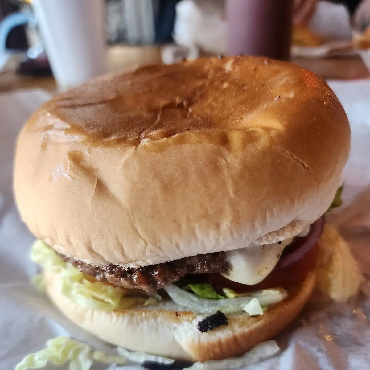 Swiss Mushroom Burger