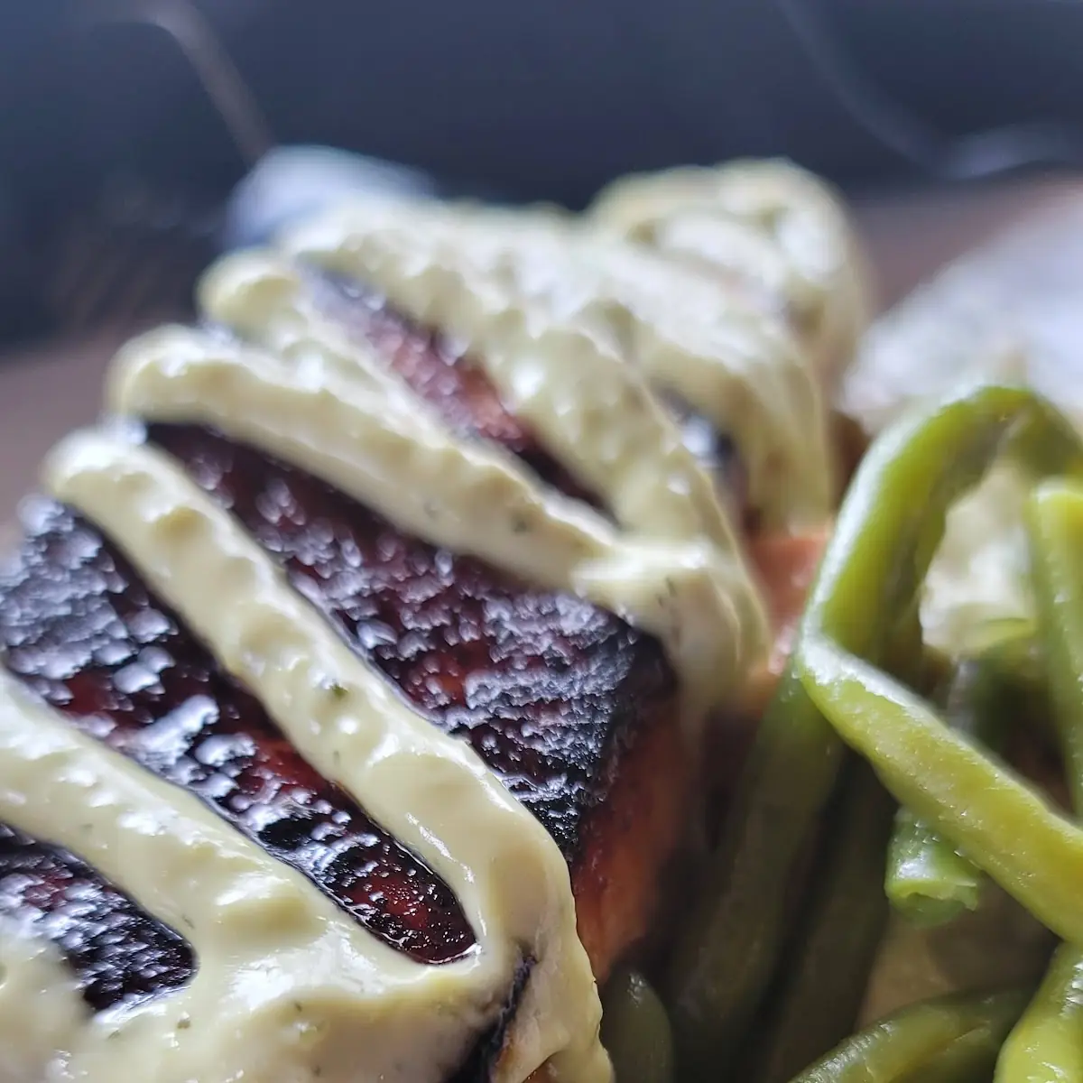 Salmon and Green Beans