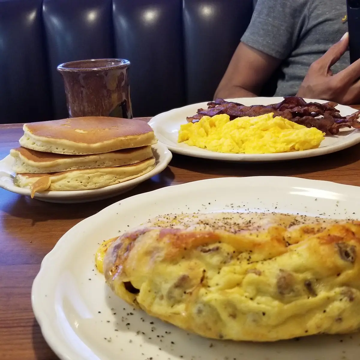 Bacon Cheddar Omelet