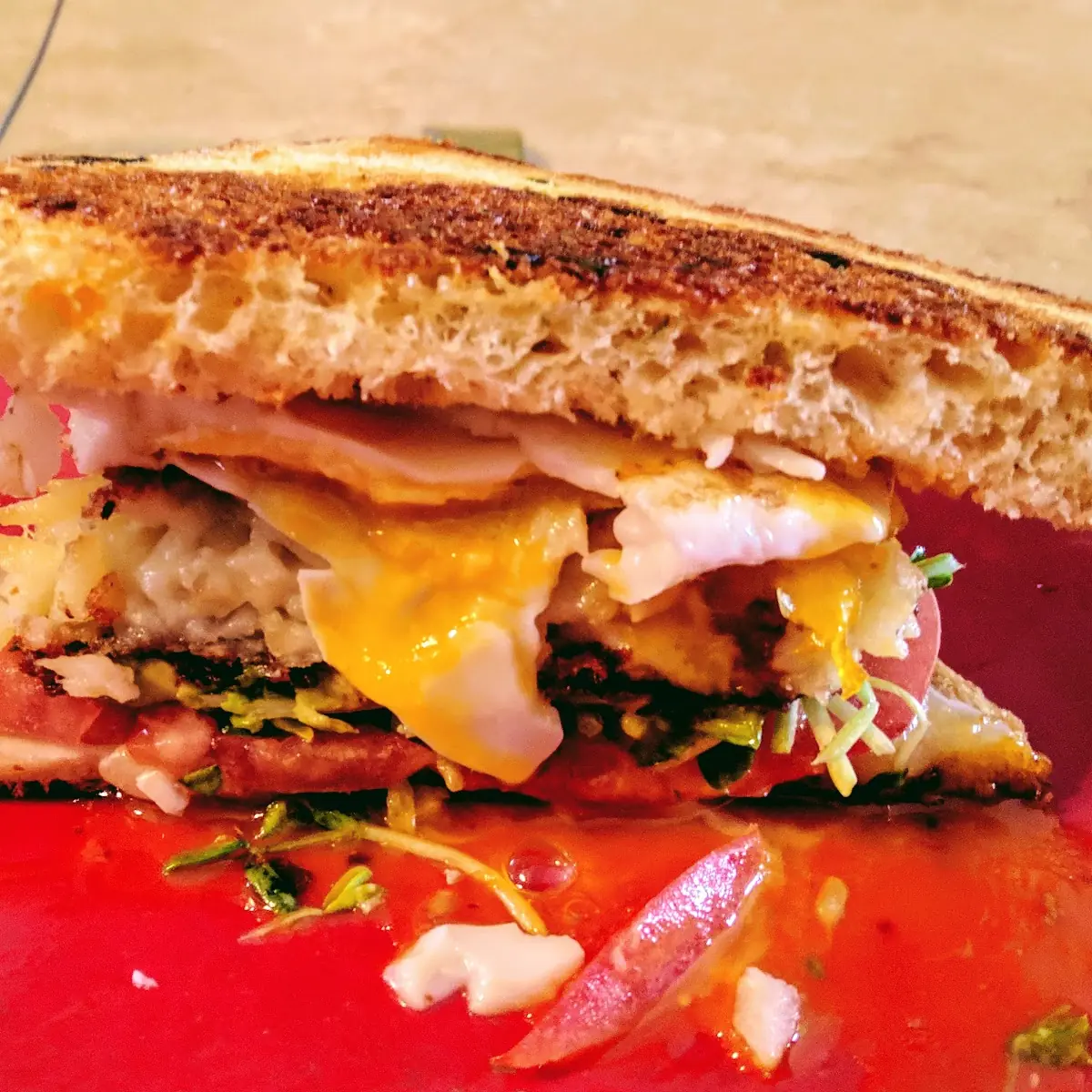 Baja Breakfast Sandwich