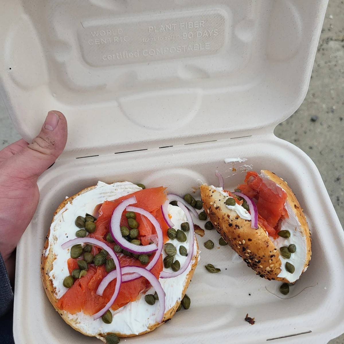 Lox Bagel