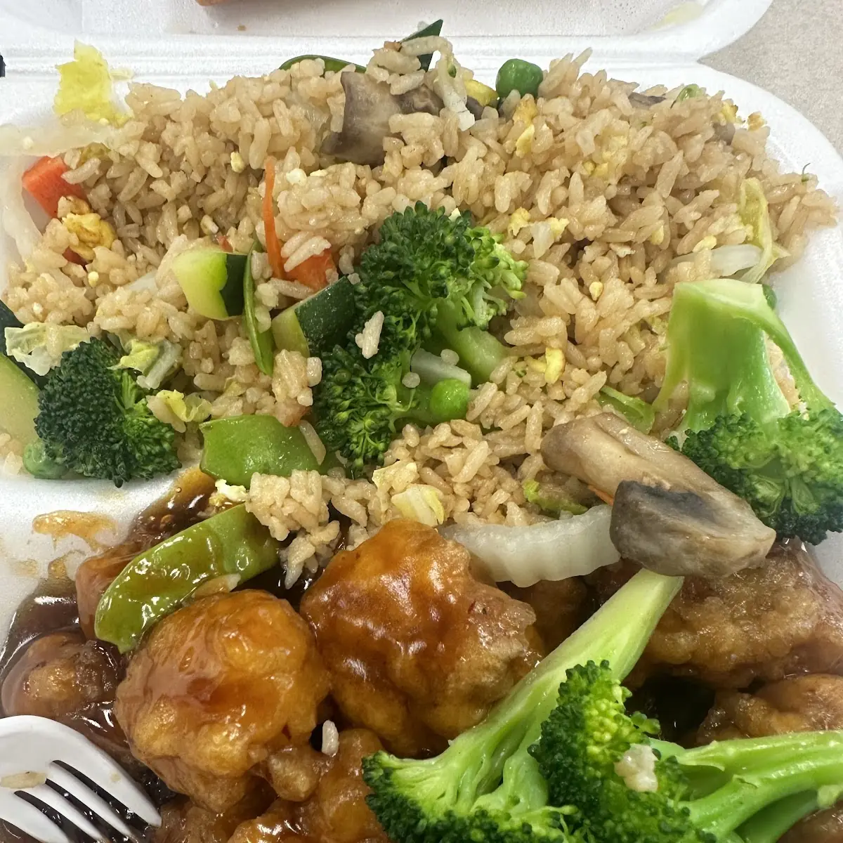 Chicken w Garlic Sauce