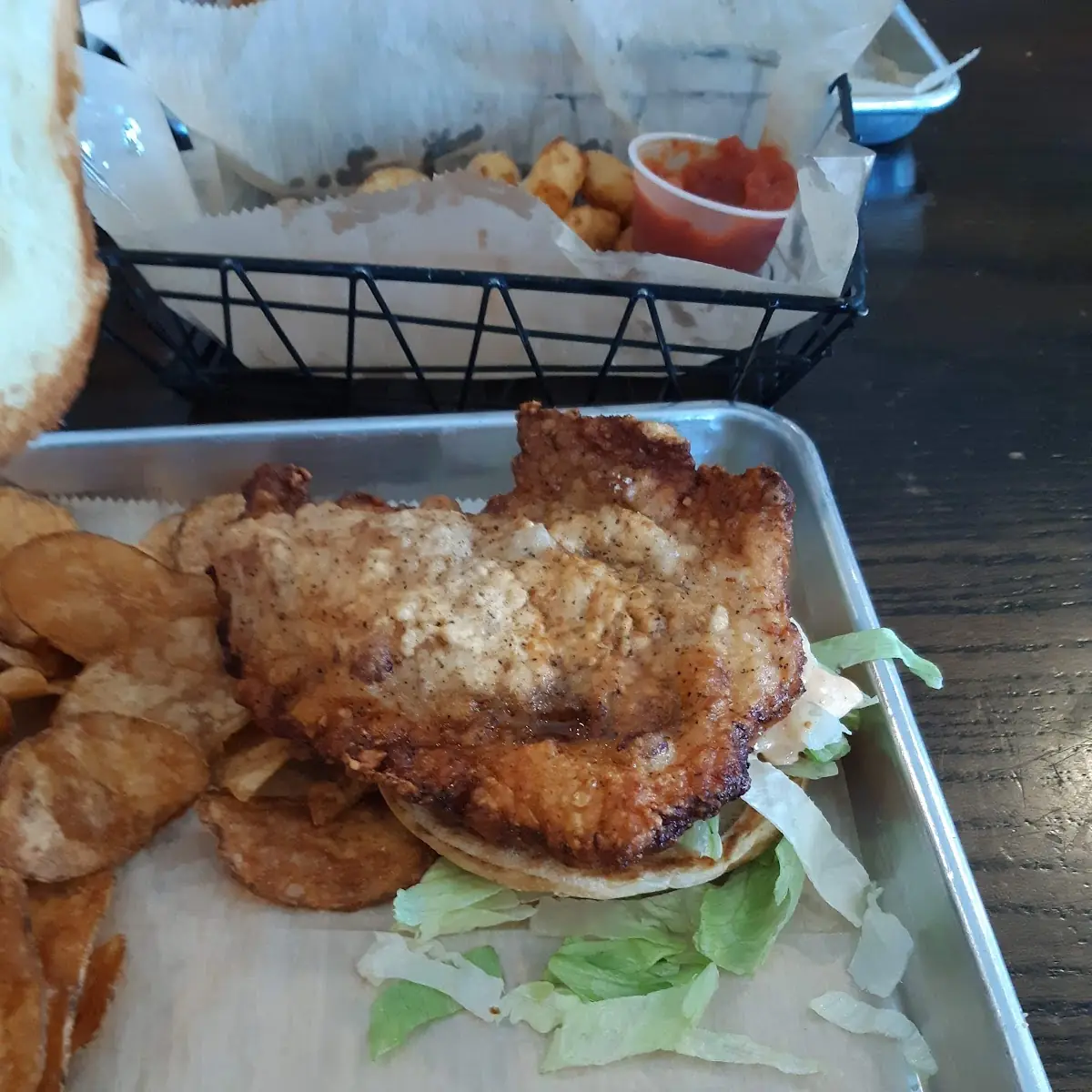 Lake Erie Perch Sandwich