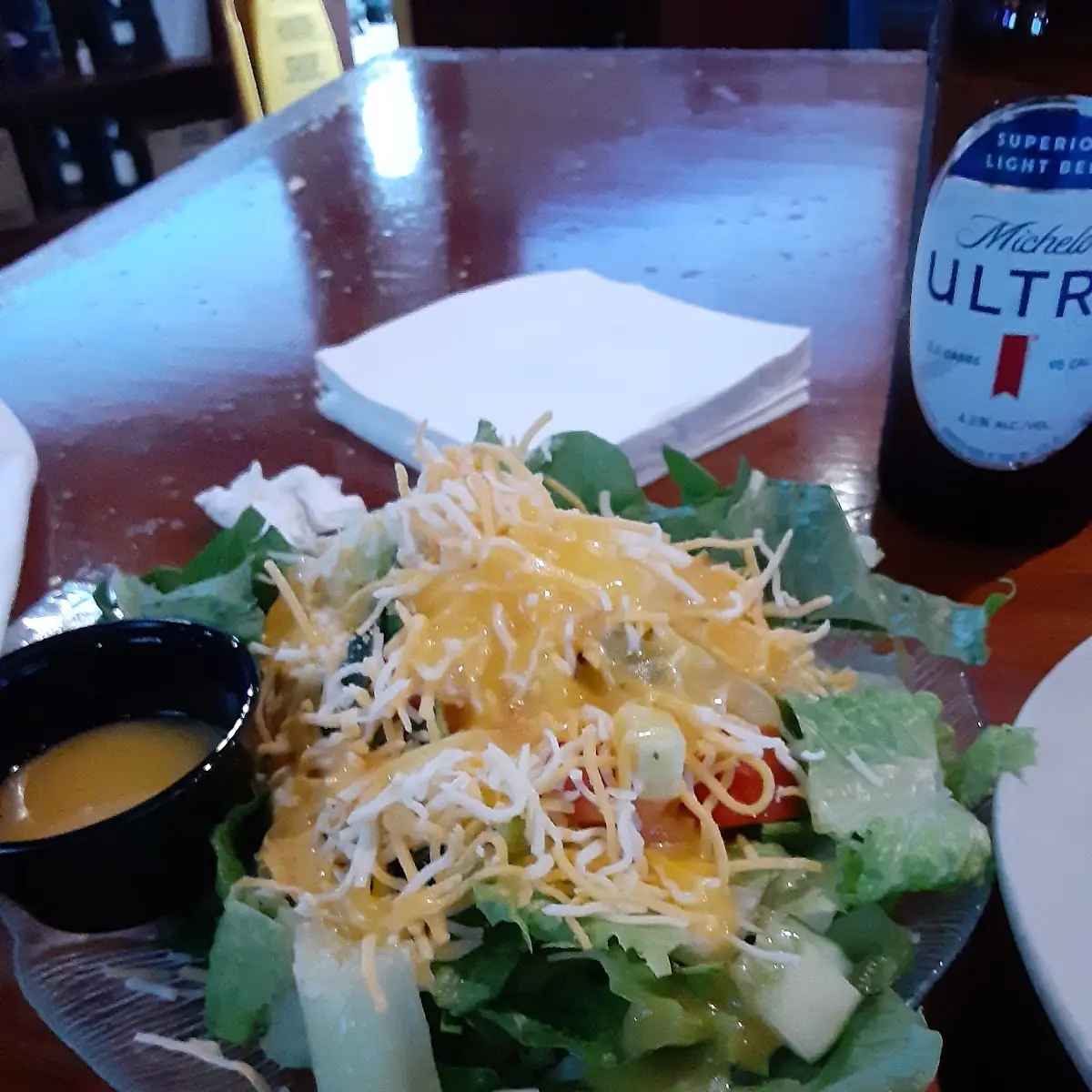 Salad with Italian Dressing