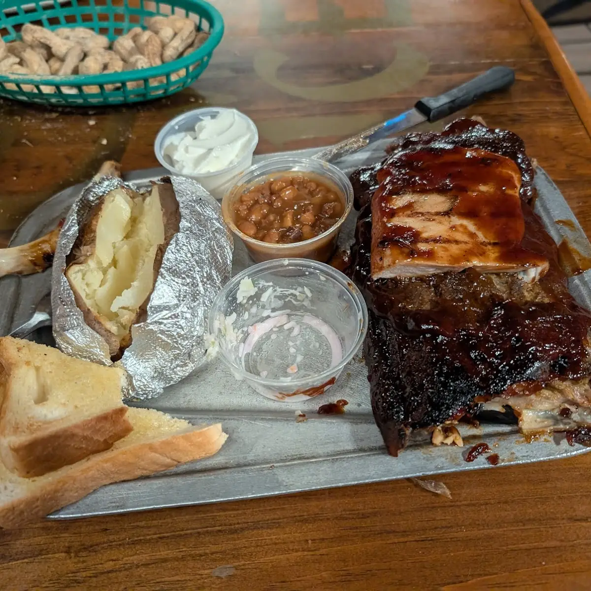 BBQ Ribs and Chicken