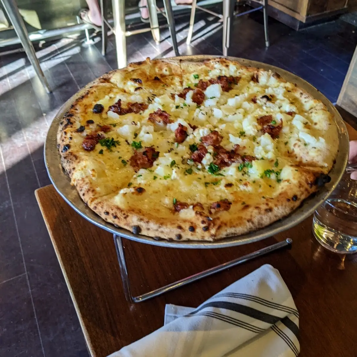 Brussels Sprout Pizza