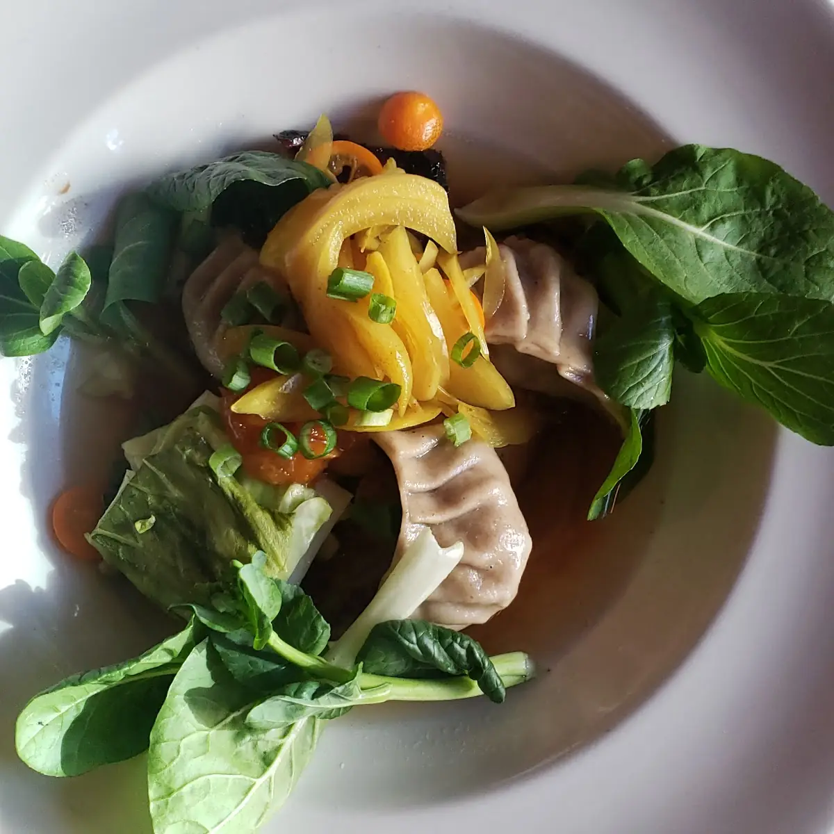 Pork Belly and Dumplings
