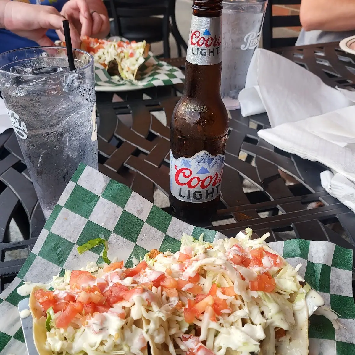 Buffalo Shrimp Tacos