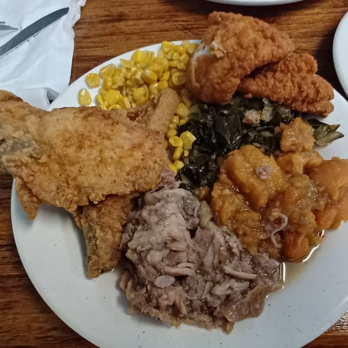 All You Can Eat Chitterlings Pork Chops and Fish