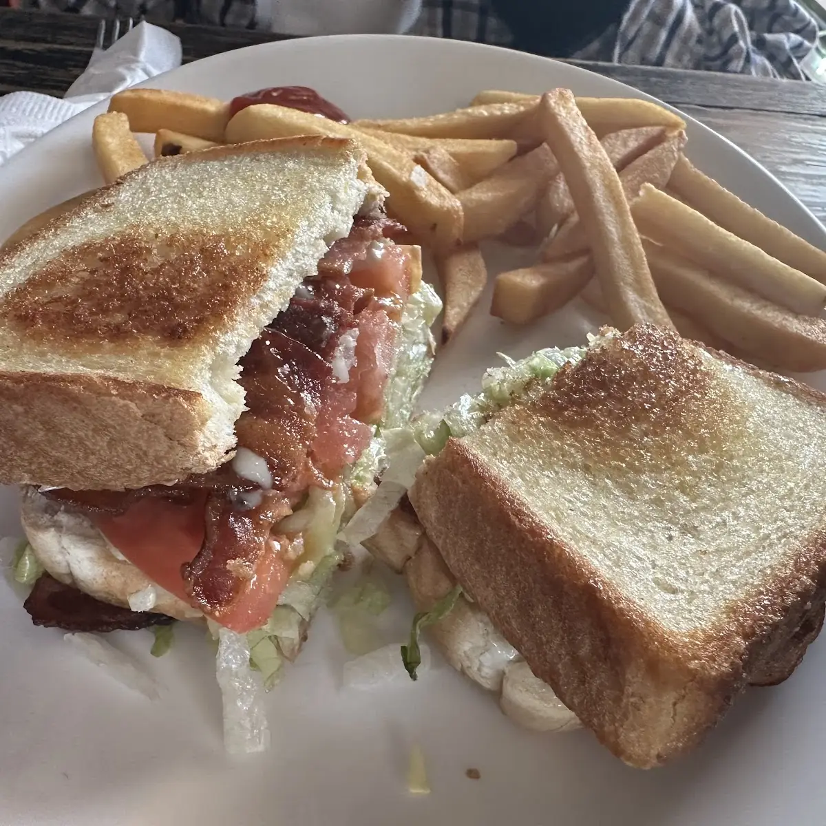 blt on Texas Toast
