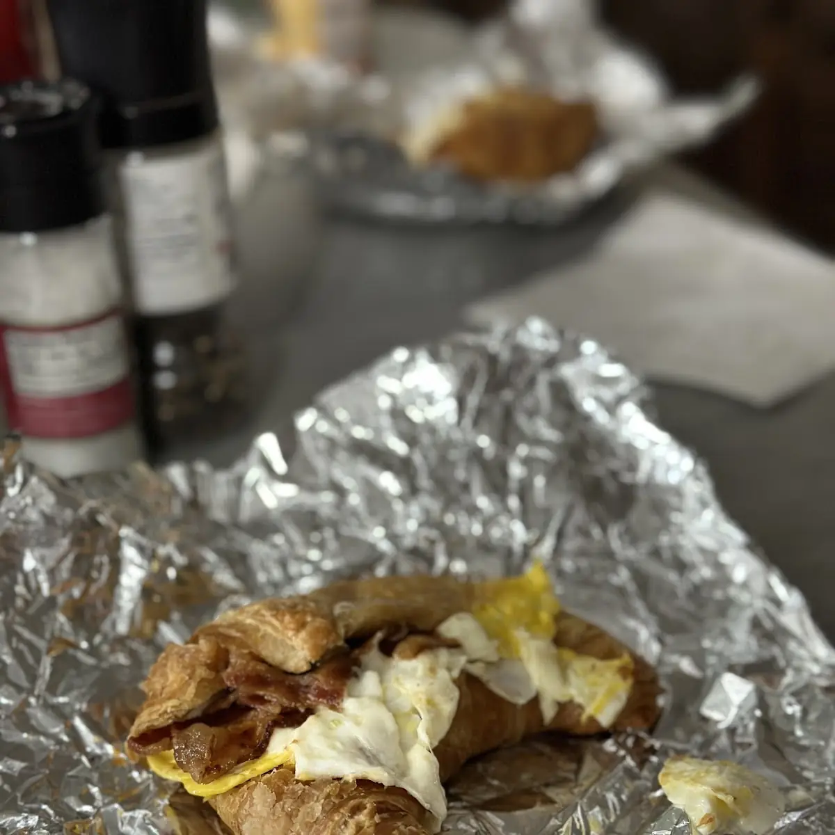 Bacon Egg Cheese Croissant