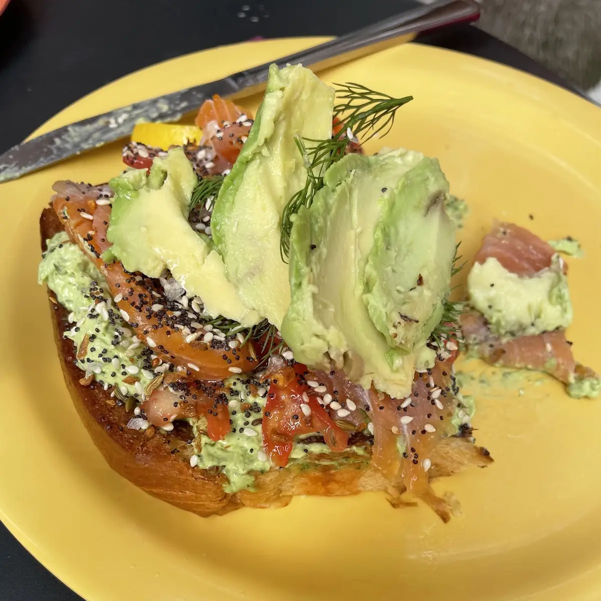 Salmon Avocado Toast