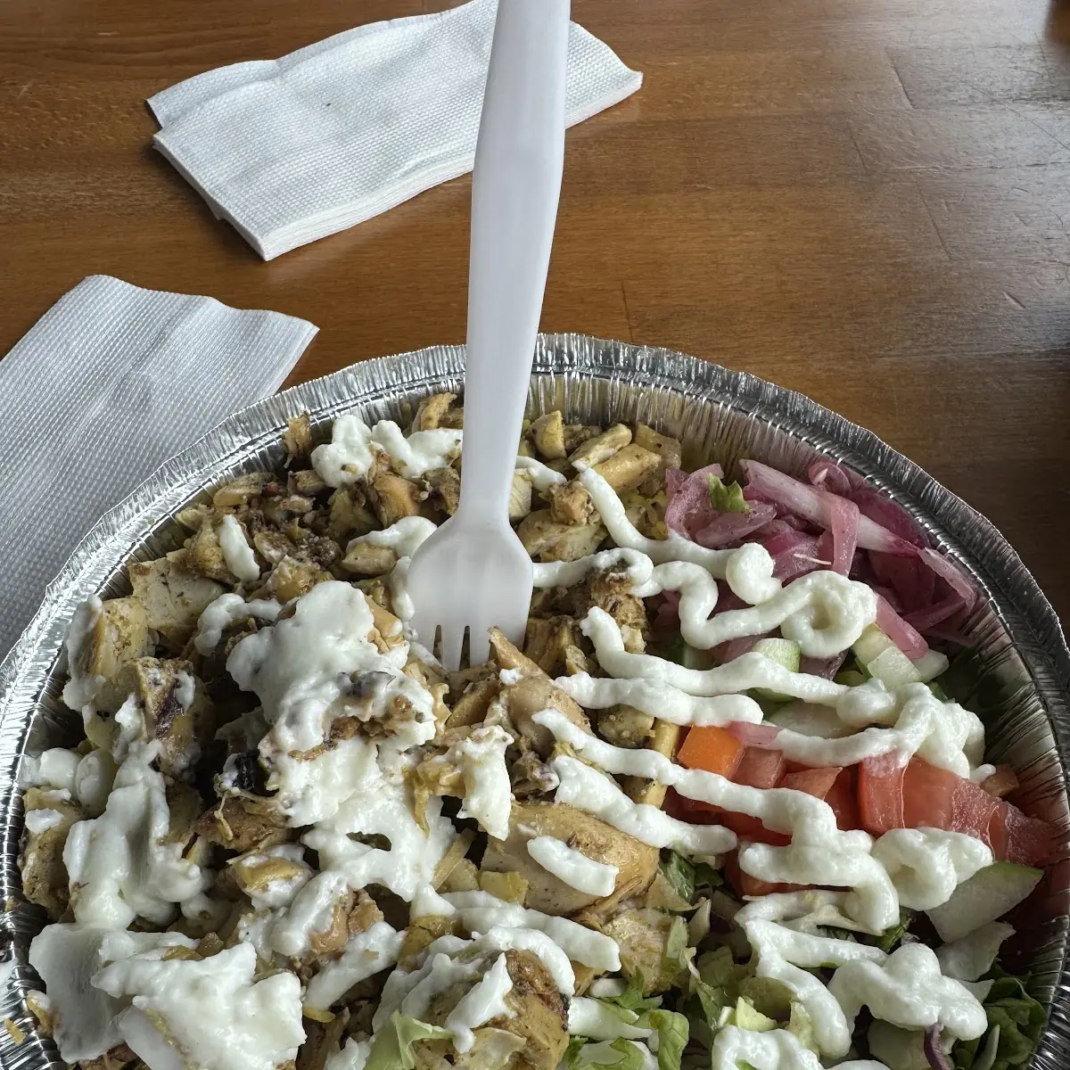 Chicken Shawarma Plate