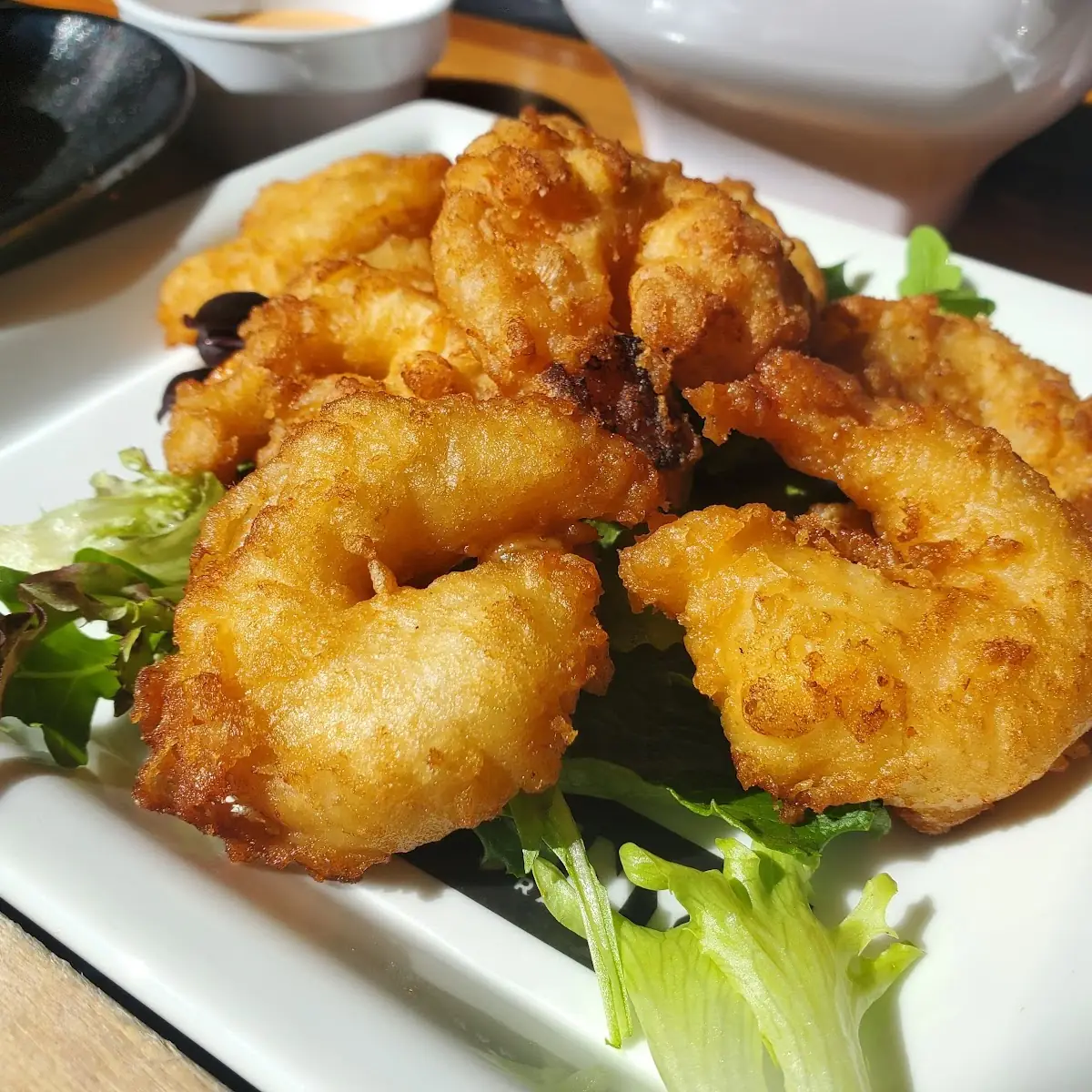 Spicy Creamy Shrimp Tempura