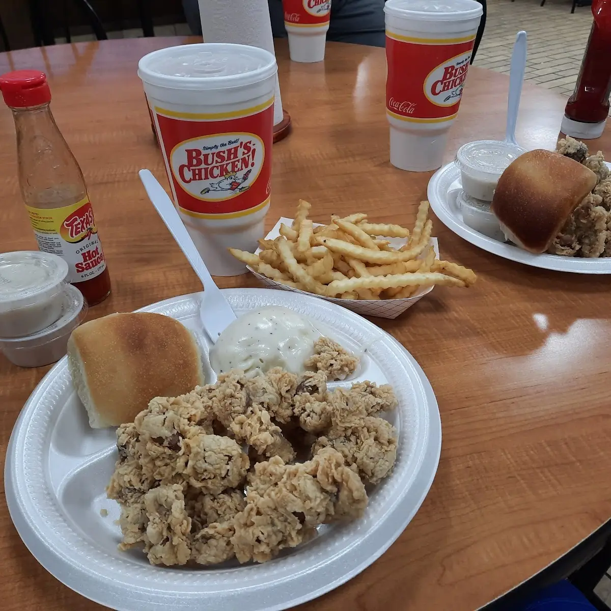 Fried Chicken Gizzards Mashed Potatoes