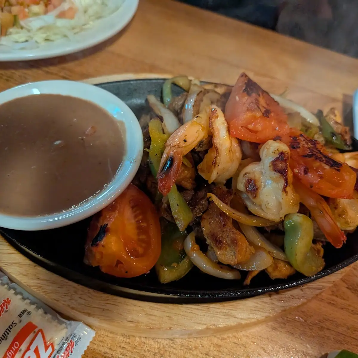 Fajitas de Camarones Shrimp Fajitas